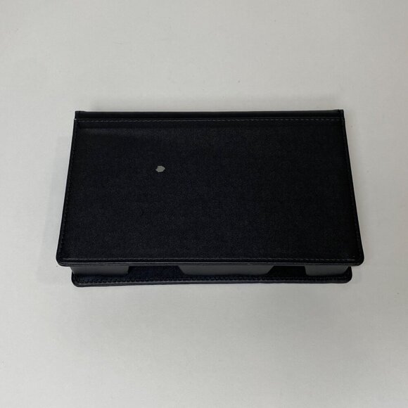 Martin Guitar Leather Coaster and Playing Card Set Black Carrying Case - Picture 7 of 9